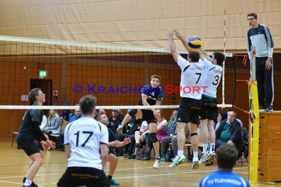 Volleyball Herren Verbandsliga SG Sinsheim/Waibstadt/Helmstadt gegen FV Flehingen 04.11.2017 (© Siegfried Lörz)